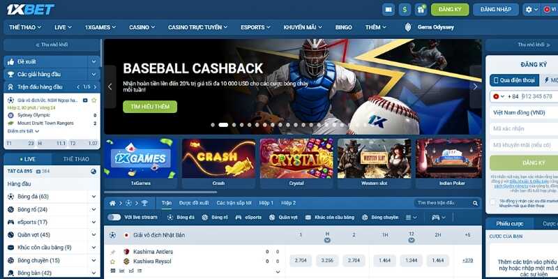 1XBET là địa chỉ cá cược thể thao nên trải nghiệm