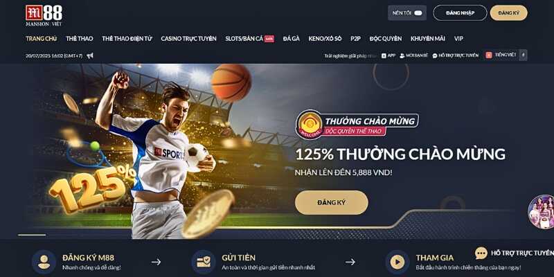 M88 là một trong những nhà cái uy tín lâu đời hiện nay