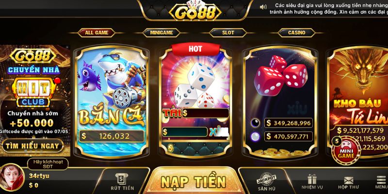 Review Go88 Đánh giá tổng kết về Go88